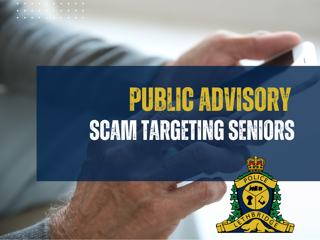 Image of Scammers using AI to target Lethbridge seniors with grandparent scam